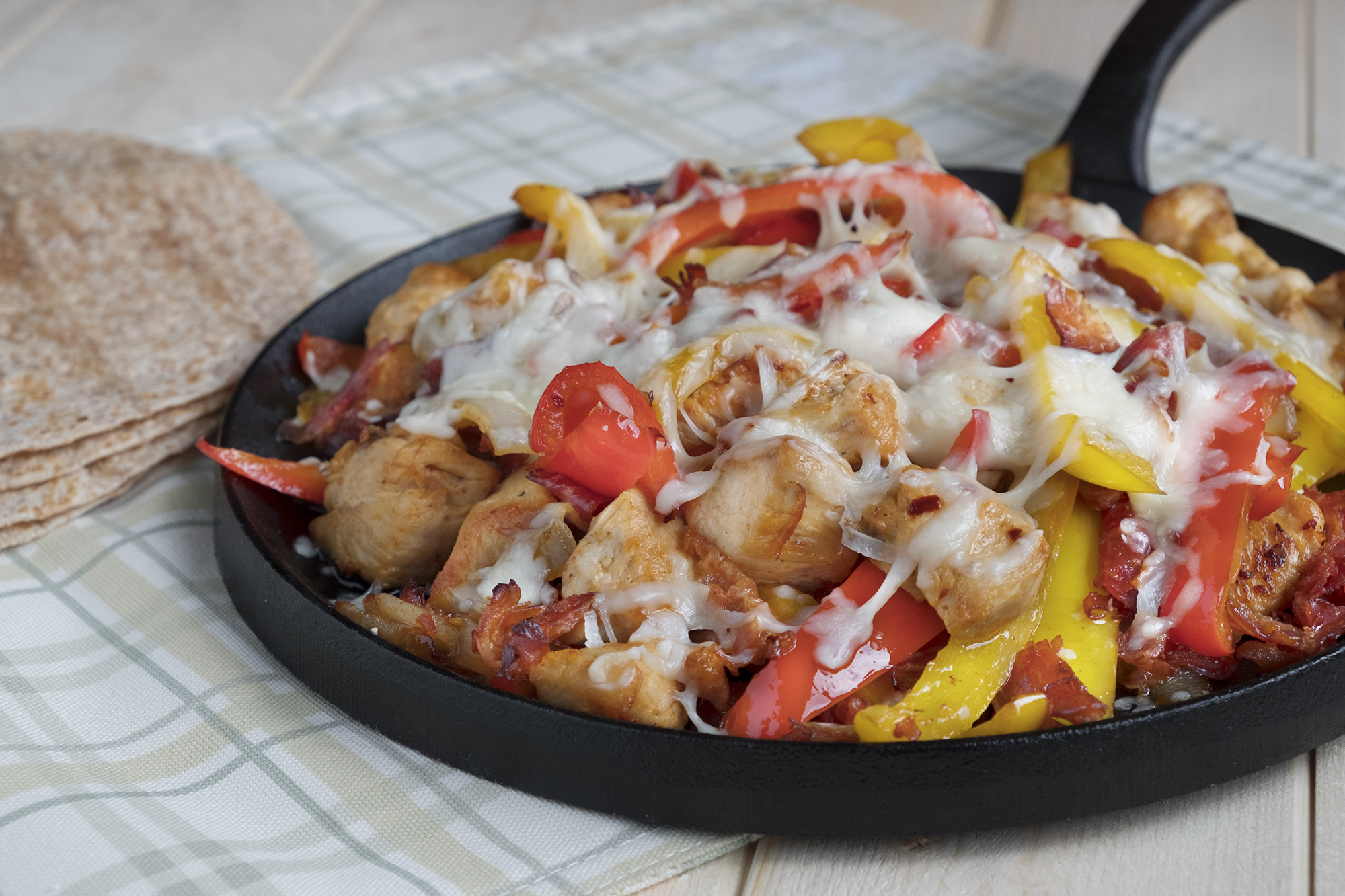 It's time to kick up your dinner a notch! This fajita is a perfect combination of flavors.