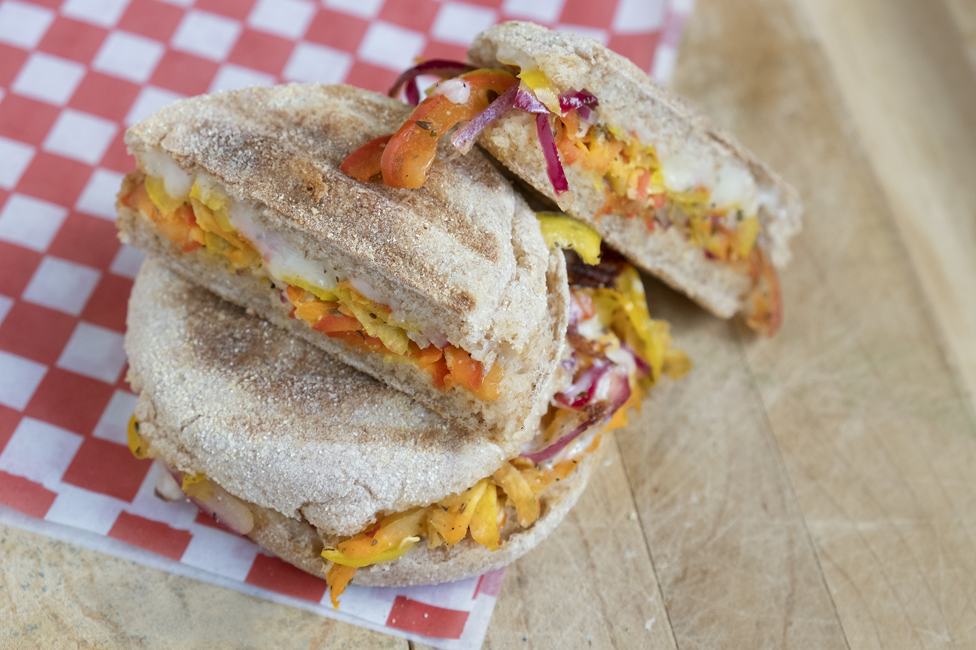 Forget just breakfast, this English Muffin Arepa is so good you will want to eat it for breakfast, lunch & dinner!