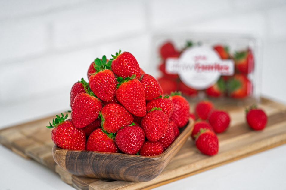 Strawberry in kitchen