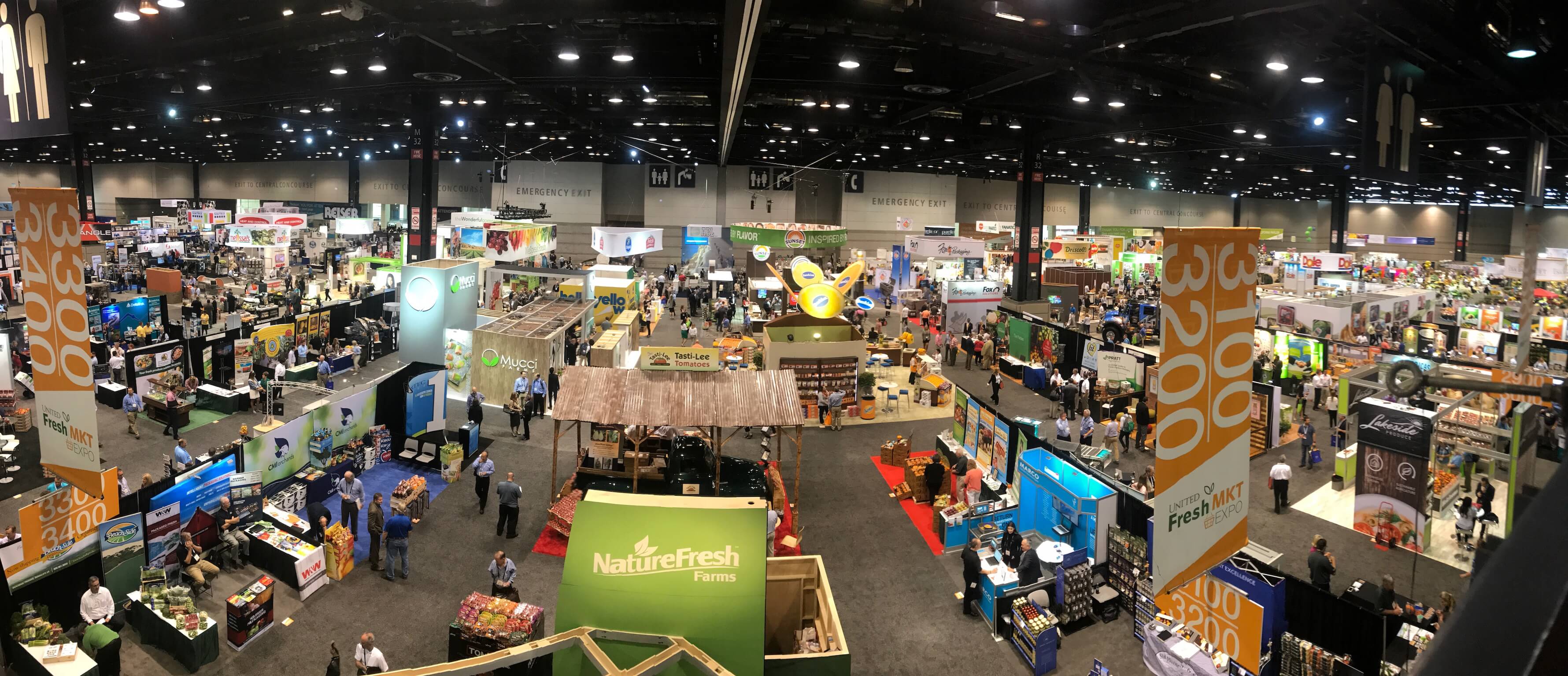The United Fresh tradeshow floor is a great learning opportunity