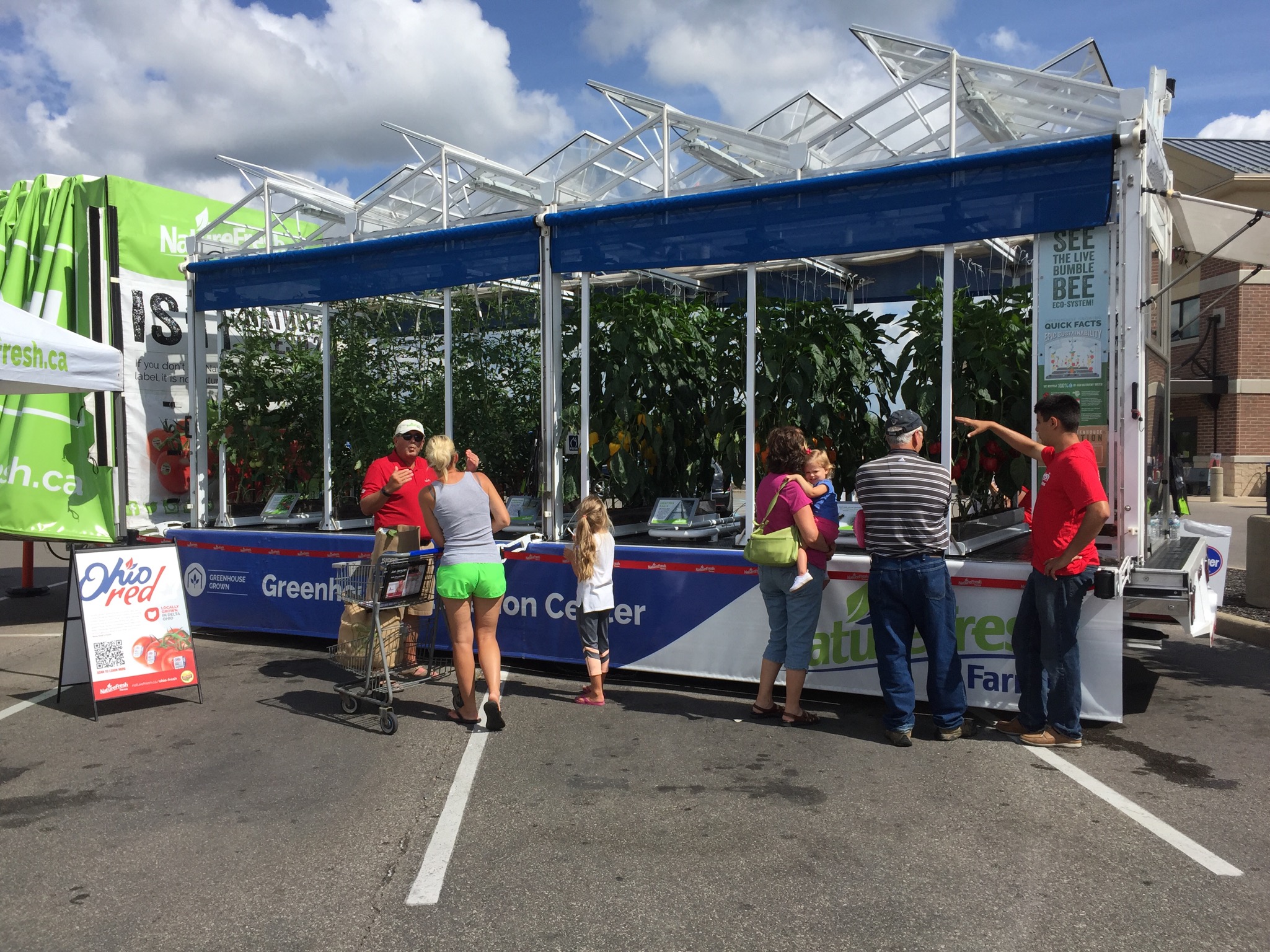 Consumers engaged at the Greenhouse Education Center