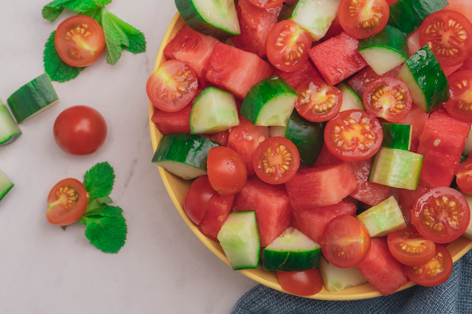 Tomato and Watermelon salad