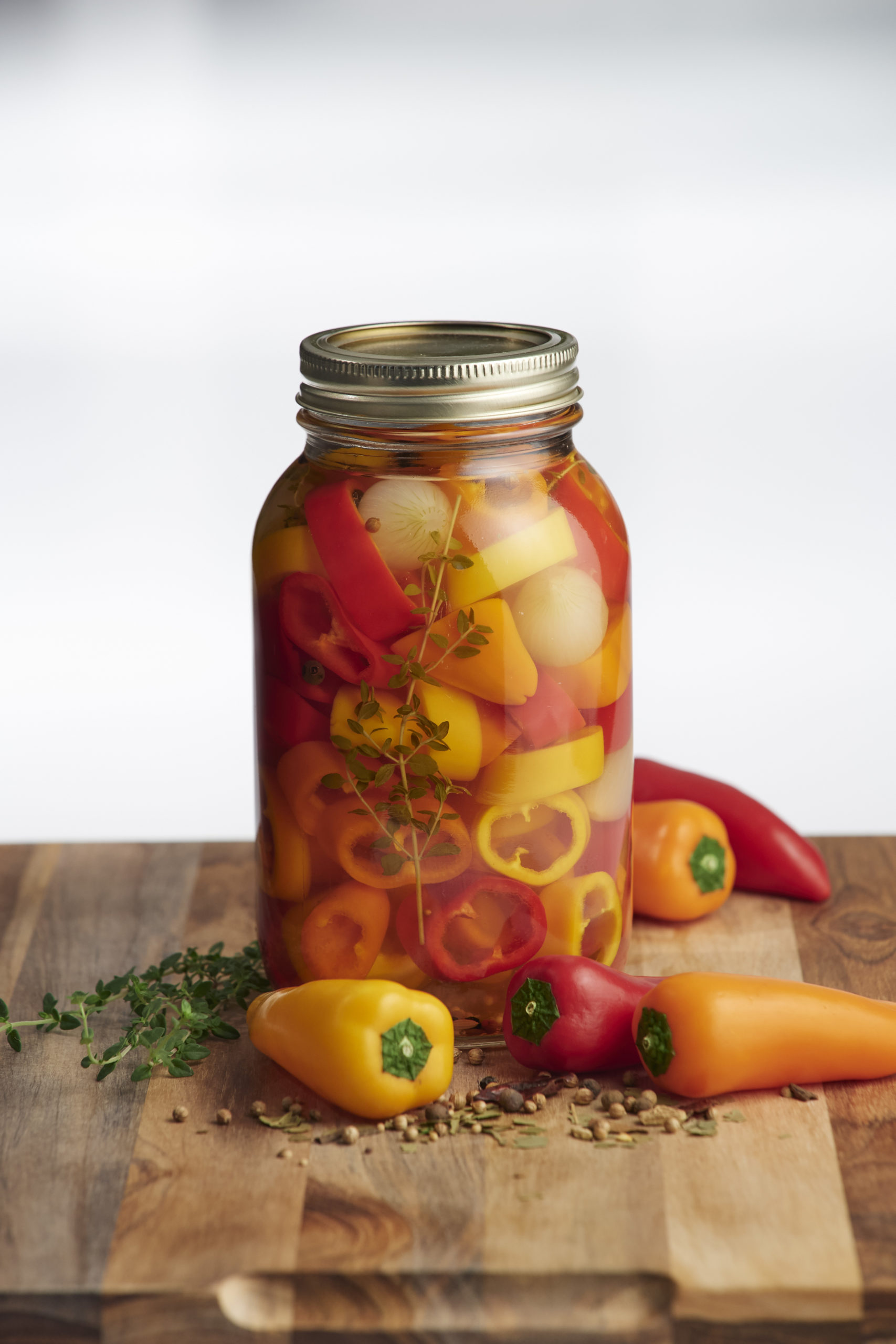 Pickled Mini Sweet Peppers Recipe