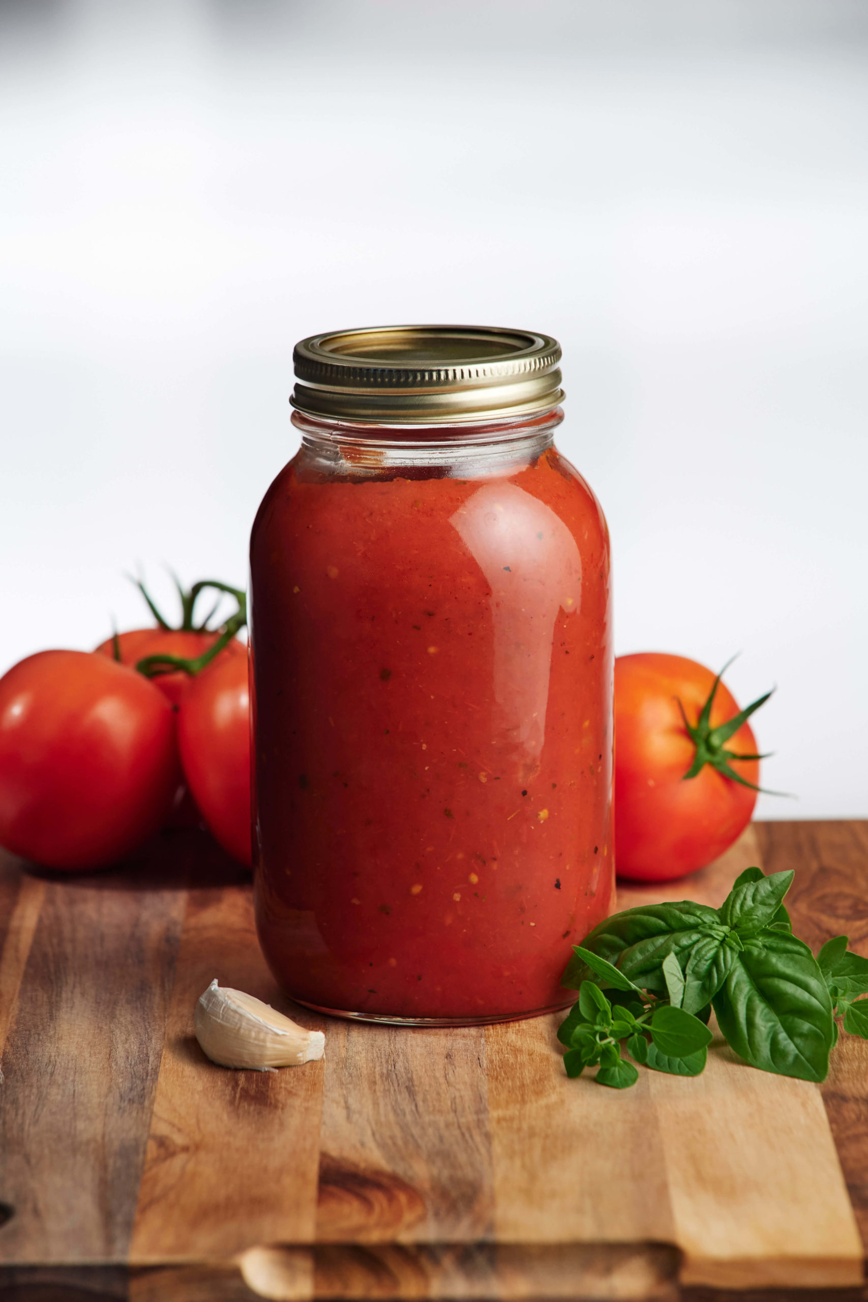 Canned Tomato Basil Sauce