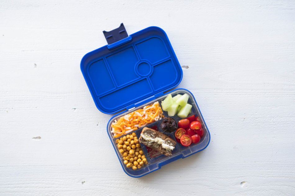 Lunchbox Filled With Healthy Snacks.